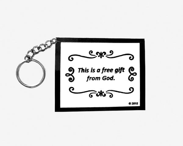 Free Gift Keychain – English Tract