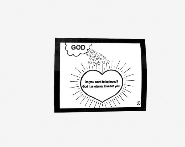 God’s Love – English Small Tract (No Audio)