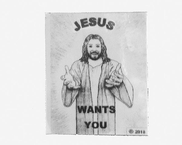 Jesus Wants You – Large English Laminated Tract (No Audio)